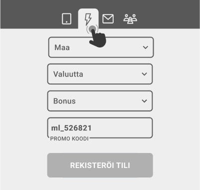 Välіtön (уhdеn nарѕаutukѕеn) rеkіѕtеröіntі